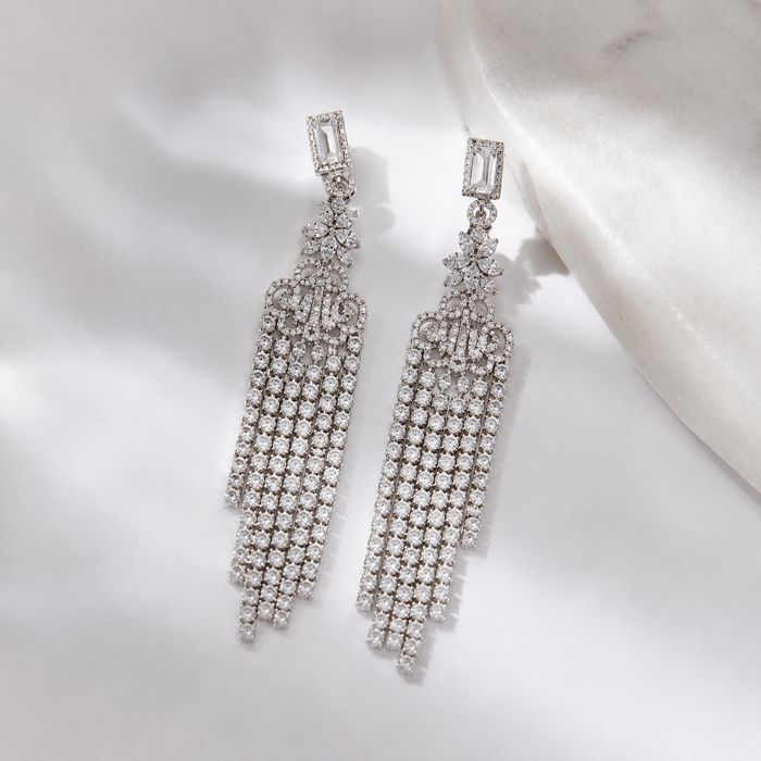 Mia Crystal Earrings
